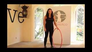 Hoopnotica Fitness Hooping Tutorial  Stepping Lunge [upl. by Pelpel]