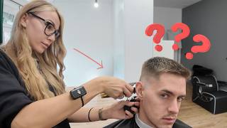 Ukrainian ASMR Barber  Haircut Massage amp Extra Services Go to Sleep [upl. by Ahsart]