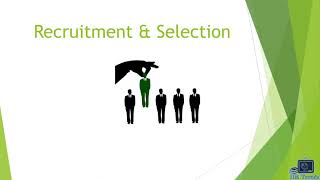 Recruitment and Selection  Recruitment and Selection Process [upl. by Sela]