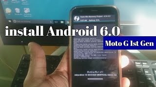 Moto G 1st Gen XT1032 Install Android 60 cyanogenmod13 Tutorial [upl. by Enniroc]