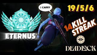 how an Eternus Vindicta carries in ranked Deadlock [upl. by Asik]