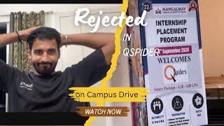 REJECTED ❌ First Placement Final Round Rejection 🥲 placement collegelife fullvlog vlog [upl. by Yulma]