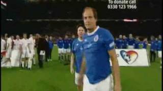 Woody Harrelson Scores Winner In Unicef Soccer Aid as England are defeated [upl. by Pedaias833]