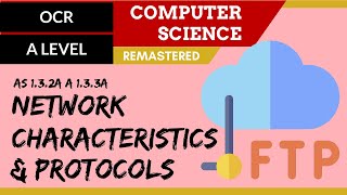 57 OCR A Level H046H446 SLR11  13 Network characteristics amp protocols [upl. by Odlanier288]