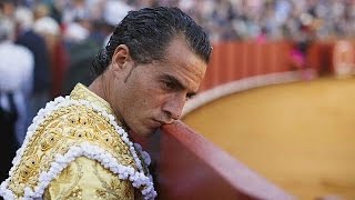 Basque bullfighter gored to death [upl. by Nobie72]