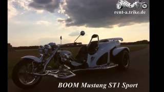 Boom Mustang ST1 Sport  rentatrikede [upl. by Nebra]