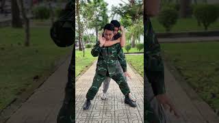 selfdefense 9 posterior strangulation THAO SELF DEFENSE vothuat kungfu martialarts shorts [upl. by Sama82]