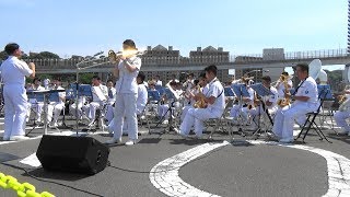 Chick Corea quotLa Fiestaquot  Japanese Navy Band [upl. by Dougy975]