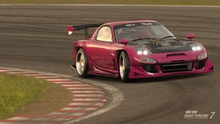 Gran Turismo 7 PS5  Abflug RX7 Tsukuba Tribute [upl. by Thagard622]