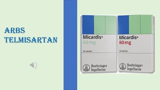 TELMISARTAN  MICARDIS [upl. by Fiel382]