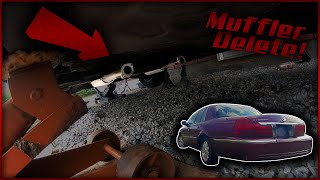 Crown VicGrand Marquis Muffler Delete [upl. by Adierf]