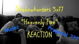 Shadowhunters 3x17 quotHeavenly Firequot  REACTION [upl. by Goulette]