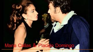 Carmen Duet  Maria Callas amp Placido Domingo Remixed Sound [upl. by Tertia]