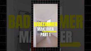 Das Alte BadezimmerMakeover  Part 1 🤔 architektur interiordesign umbau renovierung [upl. by Auqemahs831]