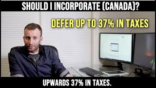 Tax Benefits of Incorporating in Canada [upl. by Ahtiek944]