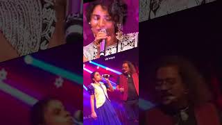 En Jeevan Song Live Stage Performance 🎶 ✨ Vaikom Vijayalakshmi § Sun Tv Super 4 [upl. by Yrgoerg]