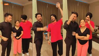 NehaKakkar Rohanpreet amp TonyKakkar Latest Insta Video On TumToThehrePardesi Shorts YTshorts [upl. by Enenej]