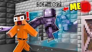 Playing as SCP087 in MINECRAFT  Minecraft Trolling Video [upl. by Orlosky]