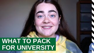 What You Need to Pack for University student vlog  University of Stirling [upl. by Namia884]