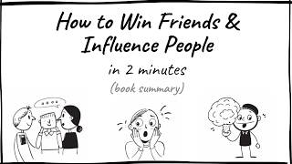 how to win friends amp influence people short book summary [upl. by Yelak152]