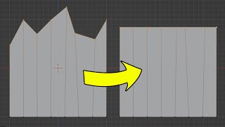 How To Align Vertices On An Axis  Blender Tips [upl. by Davy]