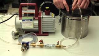 DIY Vacuum Chamber Setup [upl. by Anidnamra704]