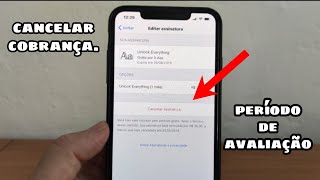 Como cancelar a assinatura de um aplicativo Apple Storecobrança [upl. by Cathie827]