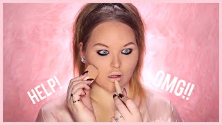 HOW I DID MY MAKEUP IN HIGH SCHOOL Challenge  NikkieTutorials [upl. by Derward704]