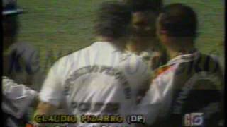 Clausura 1997 Deportivo Pesquero 3  José Gálvez 1 Claudio Pizarro anota el primer gol [upl. by Lrac]