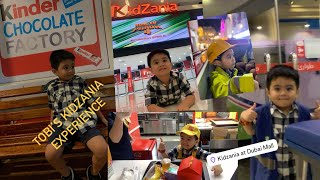 Dubai Travel Vlog  Tobis 1st Time at Kidzania Dubai Mall  Kids Activities in UAE  OFW Family [upl. by Fairfax273]