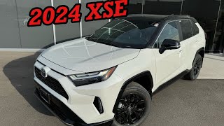 FIRST LOOK 2024 Toyota RAV4 hybrid FULLY loaded review [upl. by Ayahc]