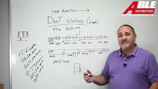 sizing ductwork quick and easy shortcut [upl. by Hoeve]