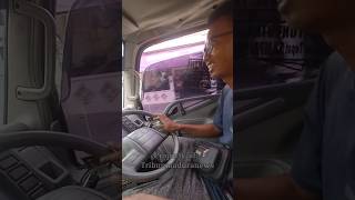 Ngeprank pelatih Ketika belajar mengemudi belajarmengemudimobil truckoleng drivermuda shorts [upl. by Rebme]