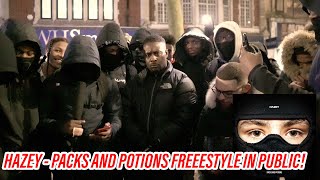 HAZEY  Packs and Potions Public Freestyle [upl. by Berlin]