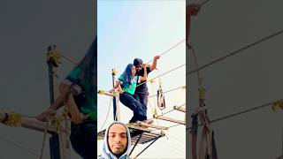 Rope 🪢 jhula se fas gaye 😮😀🥳dushyantkukrejashortsshortvideofunny [upl. by Akcirred612]