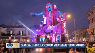 Carnevale Fano 2024 la seconda sfilata fa il tutto esaurito [upl. by Brigid]