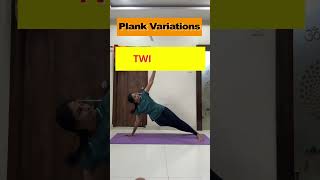 PLANK VARIATIONS strength balance motivation [upl. by Wilsey896]