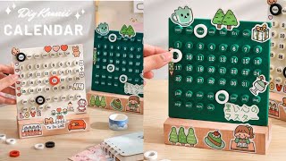 DIY Kawaii Calendar  How To Make Calendar at home  DIY Calendar 2024  Homemade calendar [upl. by Aret]