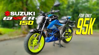 Suzuki Gixxer 150  Review  Price Specs [upl. by Elocyn]