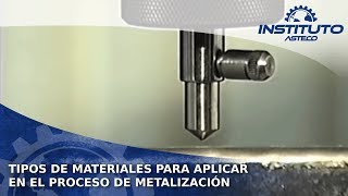 Tipos de materiales para aplicar en el proceso de Metalización [upl. by Noffihc]