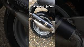 Sportauspuff Technigas QTre exhaust sound roller [upl. by Ellatnahc738]