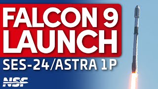 SCRUB SpaceX Falcon 9 mission with Astra 1PSES24 [upl. by Imotas658]