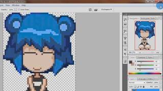 PhotoshopunFREEze Tutorial  Basic Sprite Animation [upl. by Naoh]