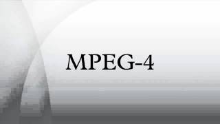 MPEG4 [upl. by Royo132]