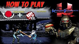 Old Version How to Play FULGORE Tutorial  KI SNESKiller Instinct Arcade [upl. by Astraea528]