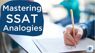 Mastering SSAT Analogies [upl. by Leon]