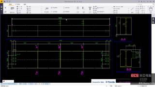 Tekla Structures 2016  圖面設定 [upl. by Ancel951]