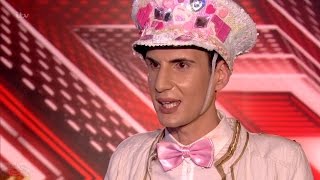 The X Factor UK 2016 Week 2 Auditions Ottavio Columbro Full Clip S13E03 [upl. by Enitram]