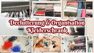 Decluttering amp Organisation Kleiderschrank [upl. by Der152]