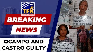 Ocampo  Castro Guilty of RA 7610 [upl. by Zeena383]